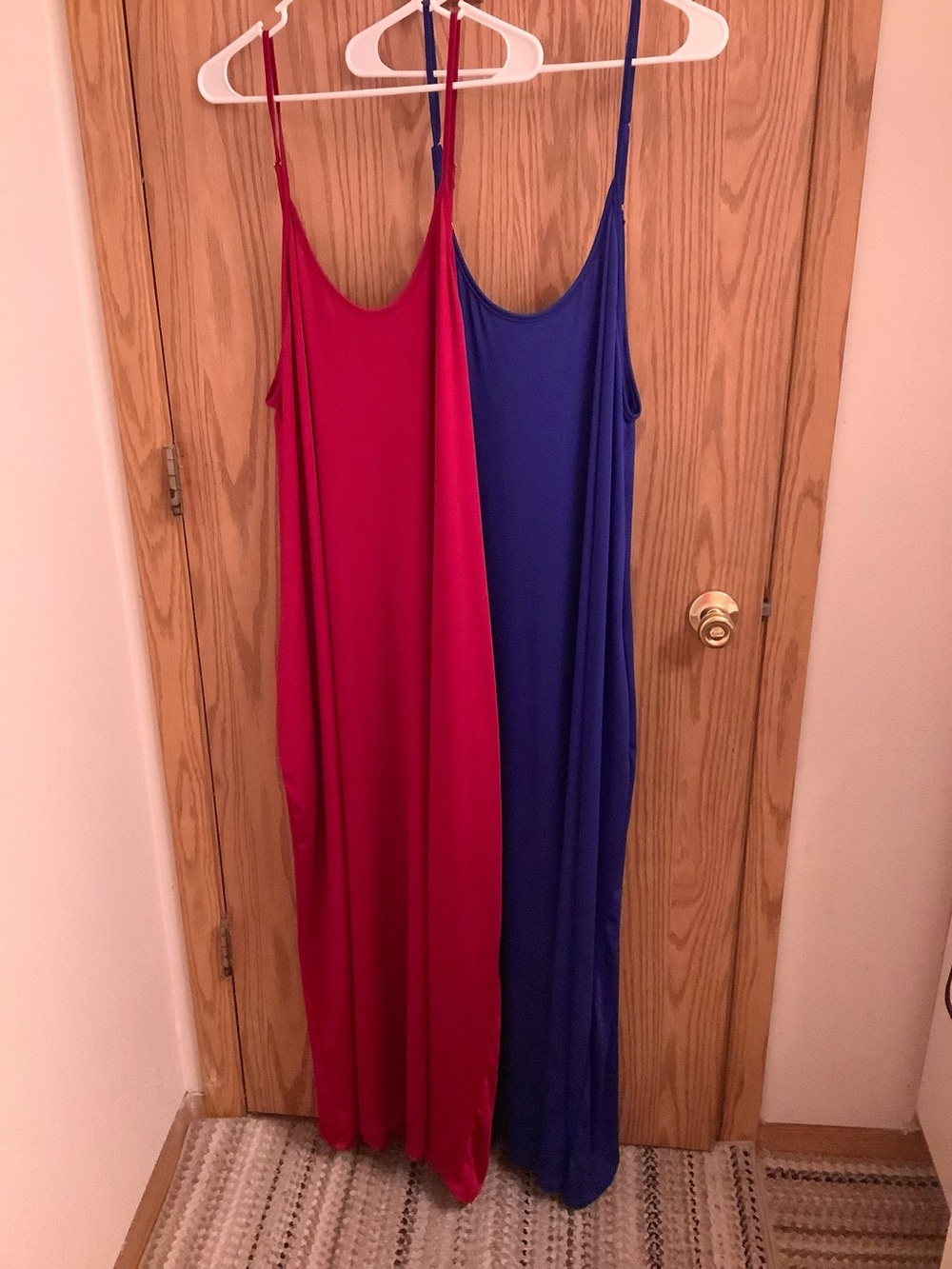 Red & Blue Summer Dresses  Size XL